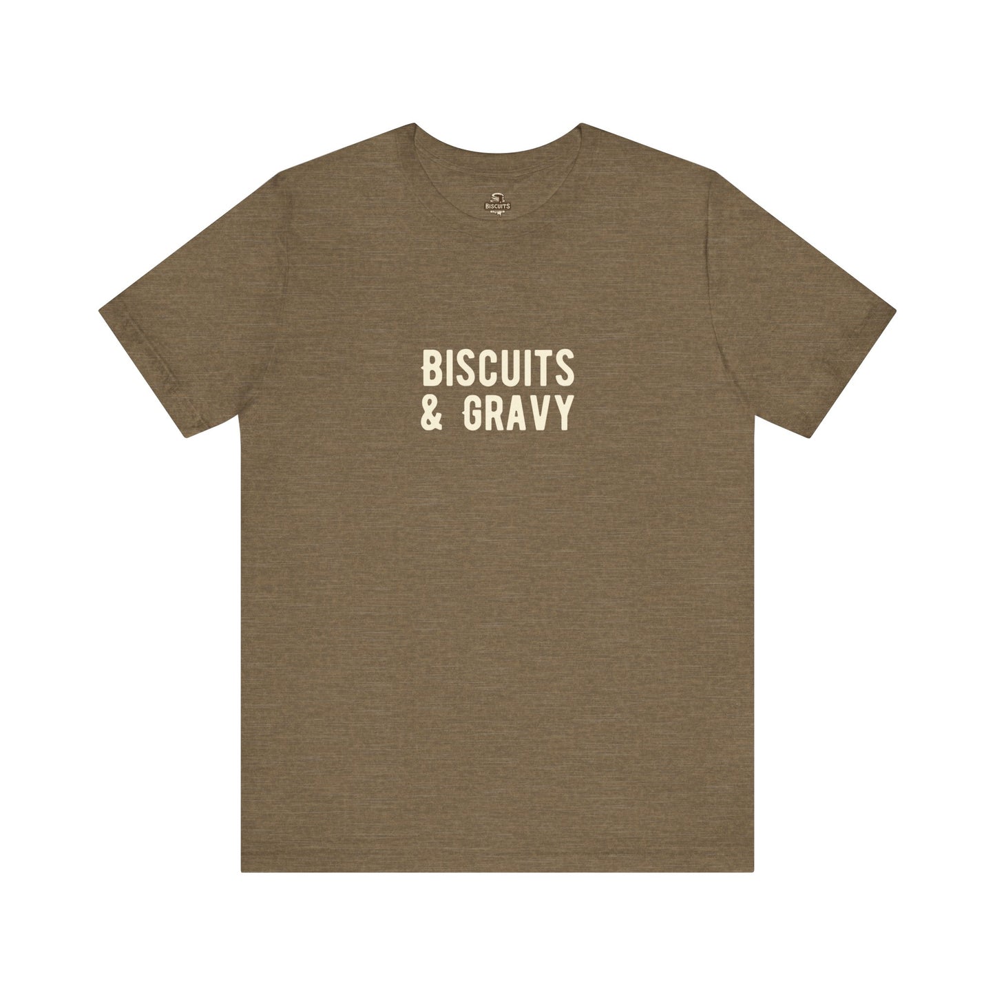 Biscuits & Gravy Original Tee (Heather Olive)