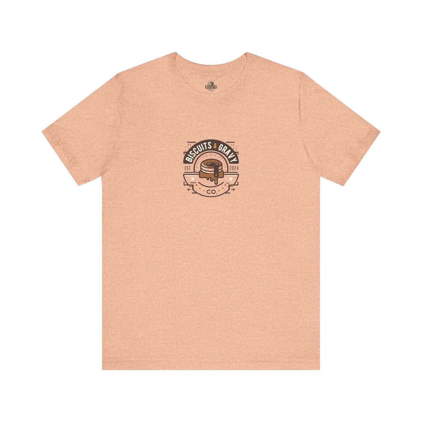 Biscuits & Gravy Co. Logo Stamp Tee