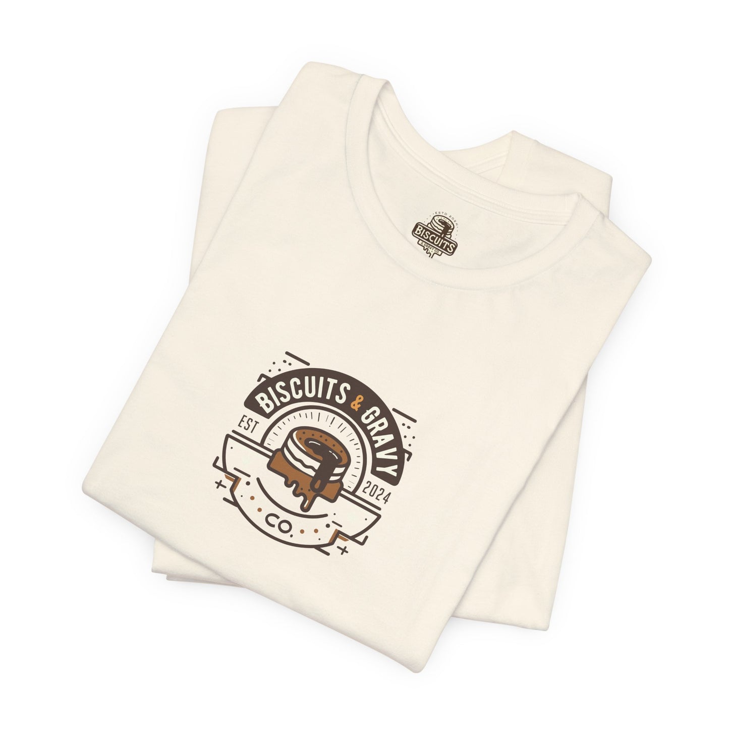 Biscuits & Gravy Co. Logo Stamp Tee