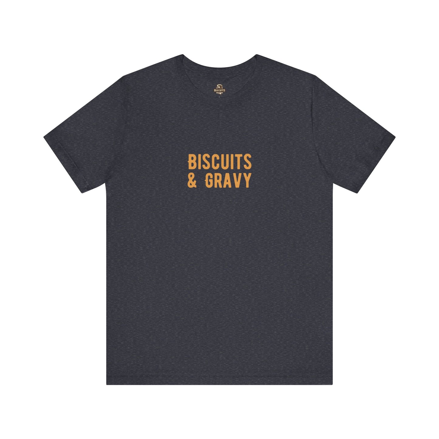 Biscuits & Gravy Original Tee (Heather Navy)