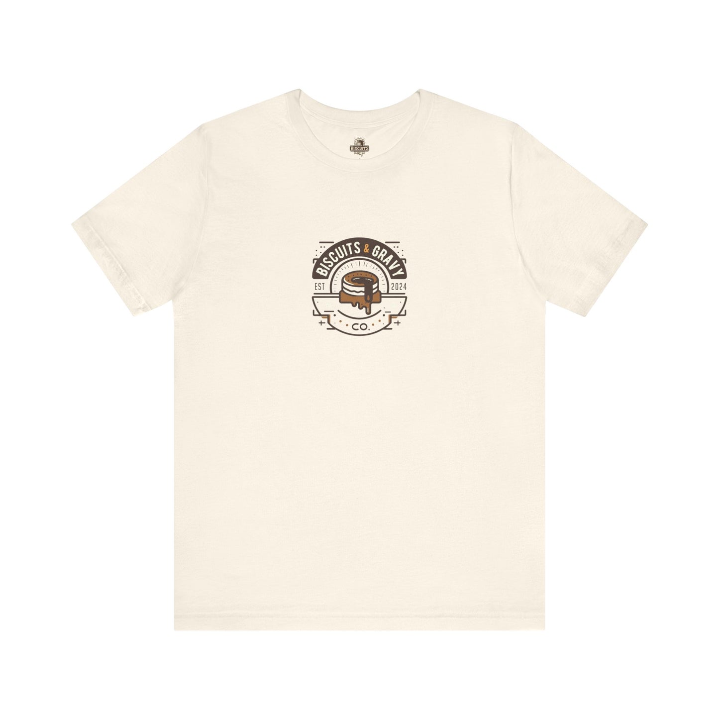 Biscuits & Gravy Co. Logo Stamp Tee