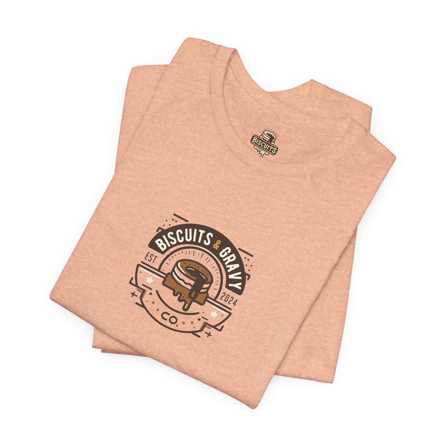 Biscuits & Gravy Co. Logo Stamp Tee